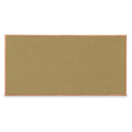 UNITED VISUAL PRODUCTS Combo Board, 96"x48", Bronze Frame/White Porcelain & Cork UVDECORK9648BZ-WHTPORC-CORK